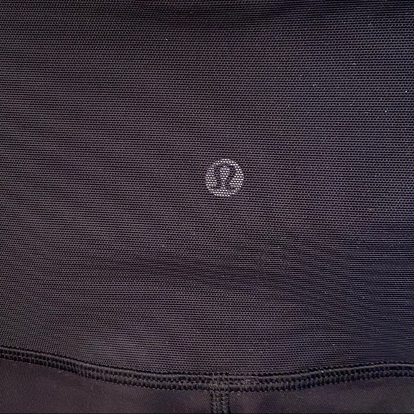 LULULEMON Black Mesh Pants Size 4-Fits Small - Picture 6 of 7